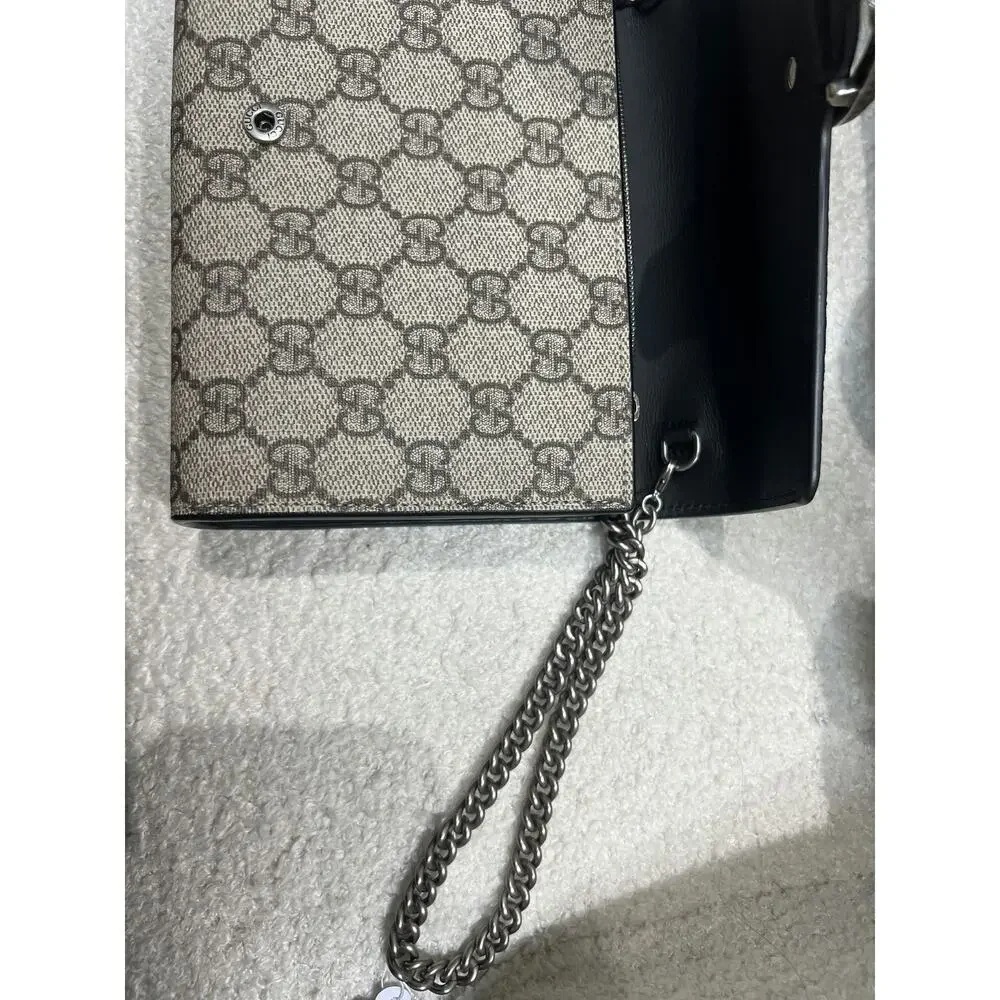 Gucci Dionysus GG Supreme Chain Wallet - Brand New with Dustbag & Box - Picture 5 of 9